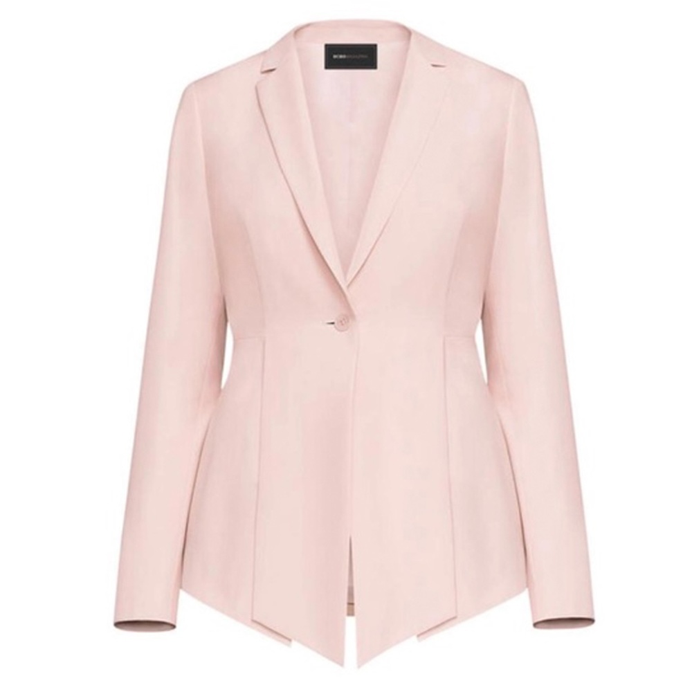 BCBG MaxAzria Blush Pink Assymetrical Blazer + Pants (Suit) *EX CON*